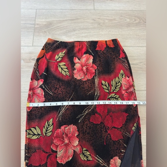 VINTAGE CARDUCCI Floral Patterned Skirt 💐🌹🥀🏵️ - Picture 5 of 8